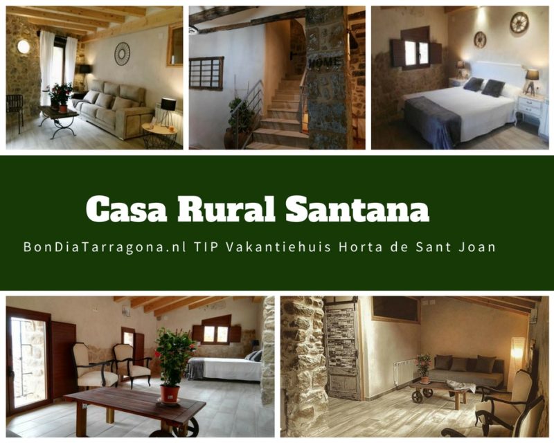 Vakantieappartementen Tip Horta de Sant Joan | Casa Rural Santana