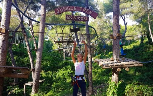 Klimbos Jungle Trek in Tarragona | Klimpark Jungle Trek | Klimpark Tarragona | Avonturenbos Tarragona | Jungle Trek klimbos