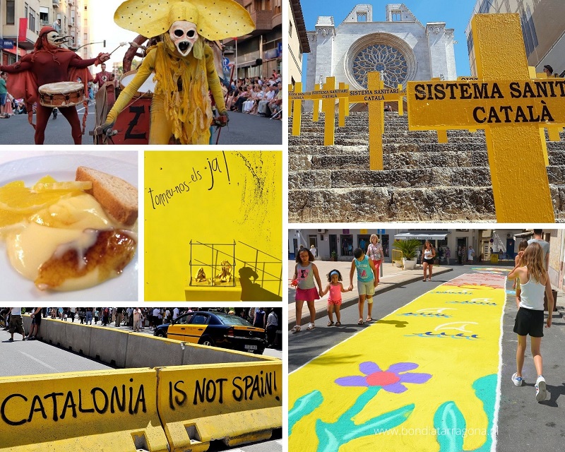 Gele reisfoto's Tarragona | Yellow travel Pics Tarragona